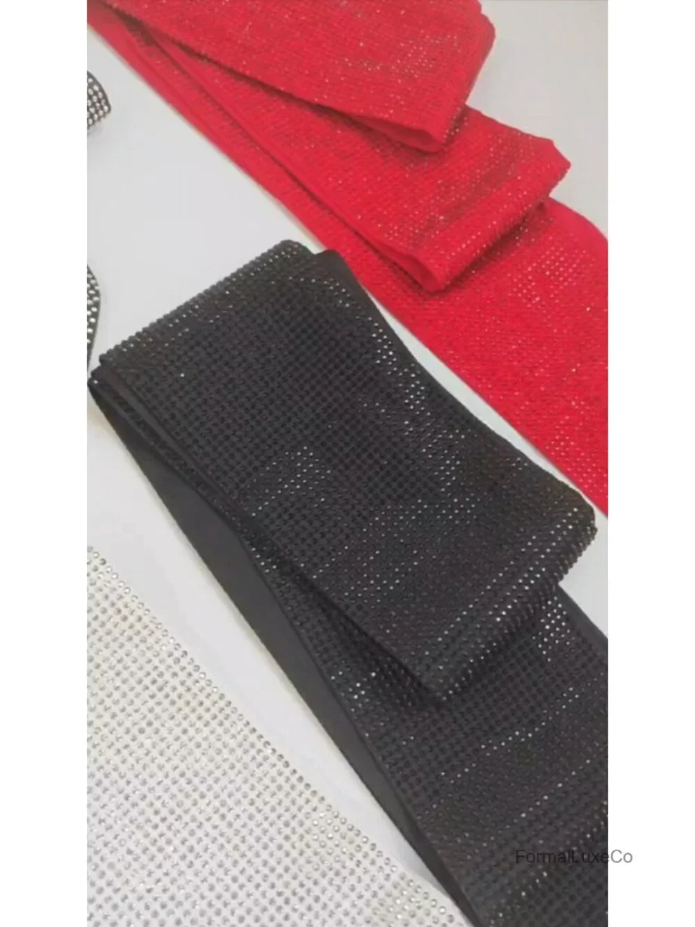 Polyester Satin Rhinestone Scarves & Wraps for Party Gifts